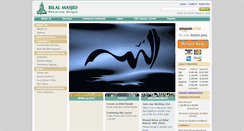 Desktop Screenshot of bilalmasjid.com